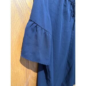 Lands' End Navy Blouse | Women's L